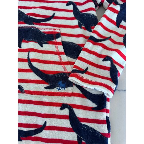 Mini Boden Towelling Zip-Up Throw-On - Size 11-12 Years - Picture 2 of 5